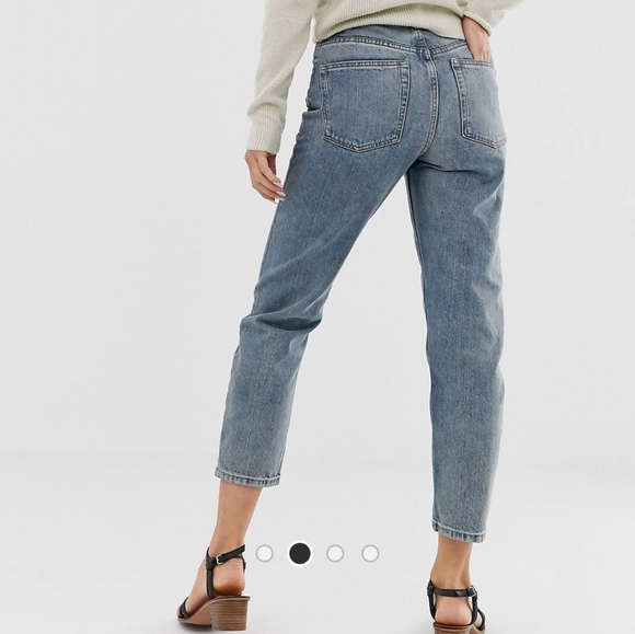 ASOS Design High Rise Straight Leg sz 26 Topshop - Picture 2 of 4